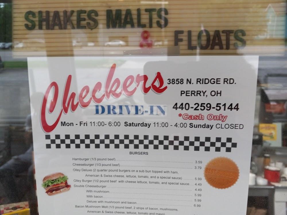 Checkers Drive-In Home of the best Burger in the World Menu image 4